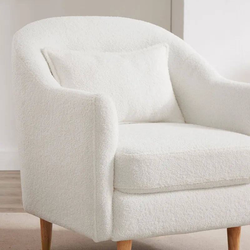 28,34 Zoll, 2er-Set Akzent-Sessel, Samt-Sessel im Fassondesign mit Beinen aus Massivholz