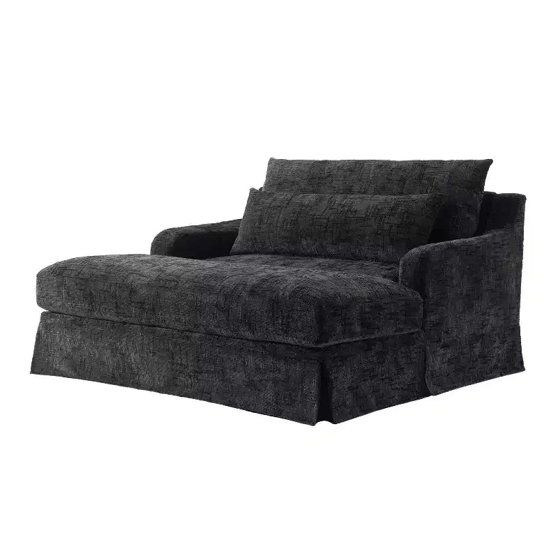 Polibi Extra-Deep Chenille Sofa Bed Chair