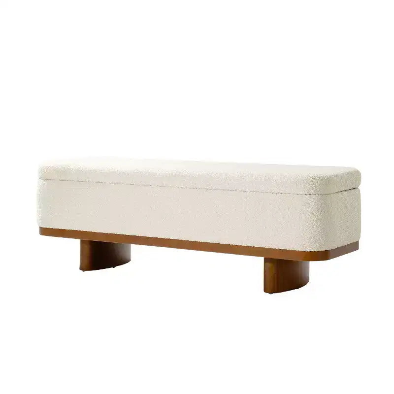 Banc à plateau relevable Clara, facile à assembler, avec structure en bois massif|HULALA HOME