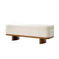 Banc à plateau relevable Clara, facile à assembler, avec structure en bois massif|HULALA HOME