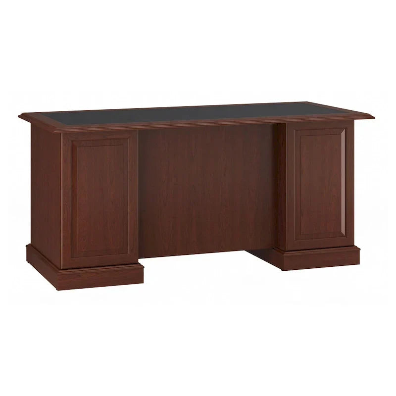 Bush Furniture Saratoga vezetői íróasztal fiókokkal és tárolóhellyel