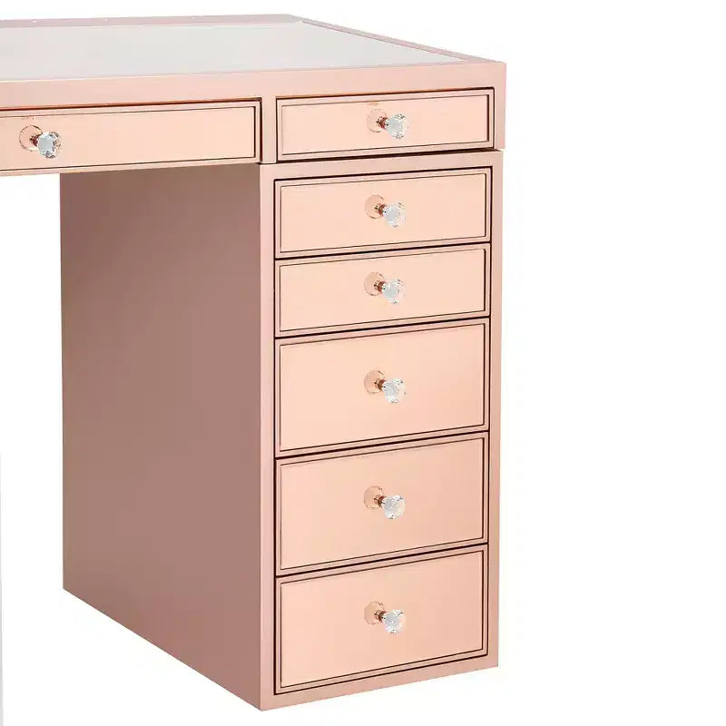 Impressions Vanity SlayStation Plus Premium Mirrored Vanity Table