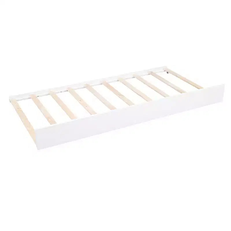 Whisen Twin XL Wood Daybed with 2 Trundles, 3 Storage Cubbies, 1 Light for Free and USB Charging Design