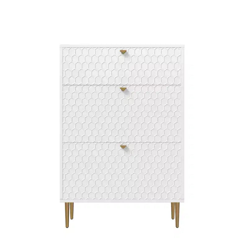 CLIHOME Organizer per scarpe da ingresso da 24 paia, mobile contenitore con cassetti ribaltabili, scaffale organizer per scarpe da guardaroba