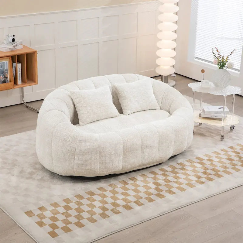 Sitzsack aus Chenille, Relaxsofa