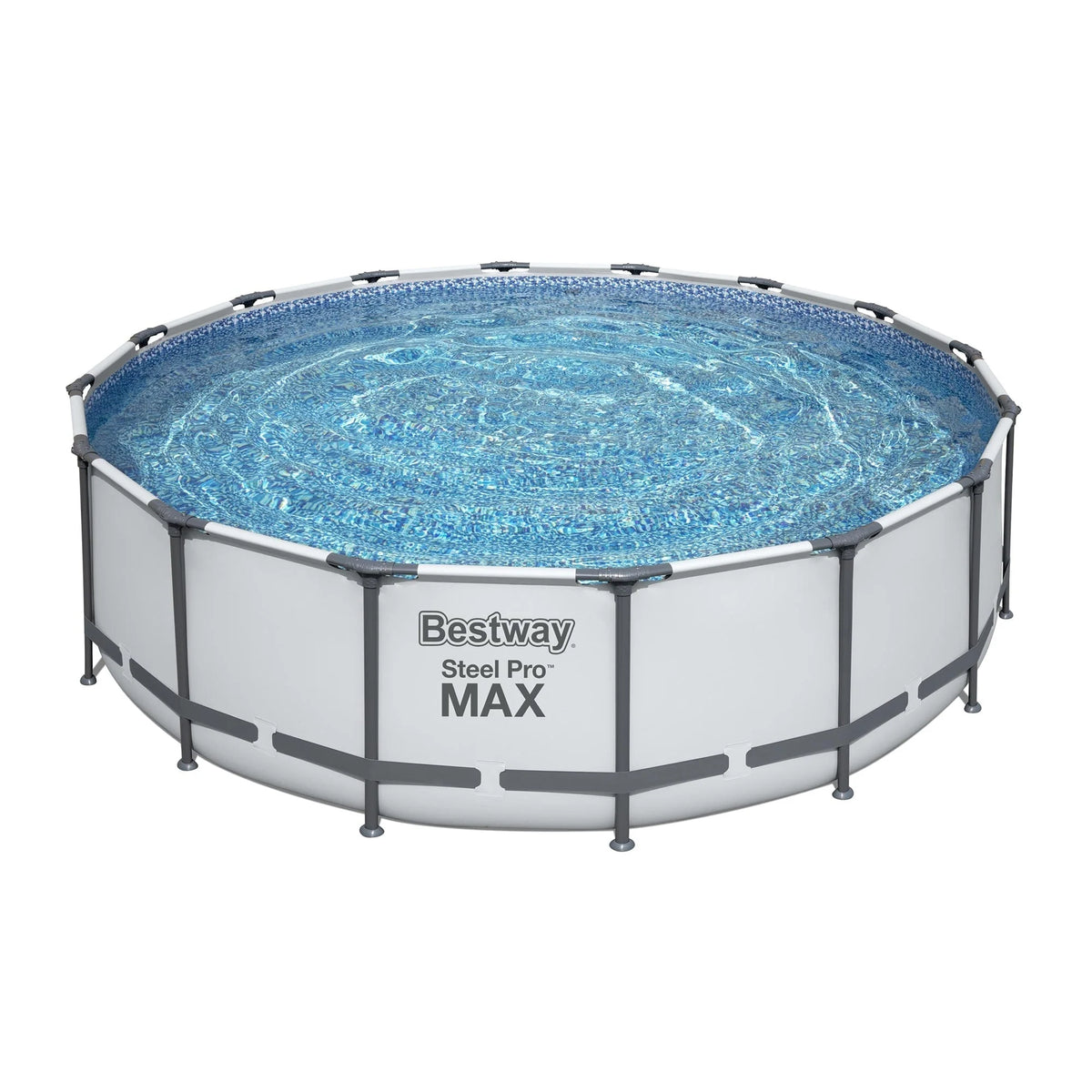 Bestway Steel Pro MAX rond bovengronds zwembad met pomp en afdekzeil