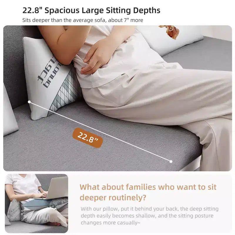 Luck Live Modern 62.2in. sleeper sofa Multifunctional Storage Sofa Bed