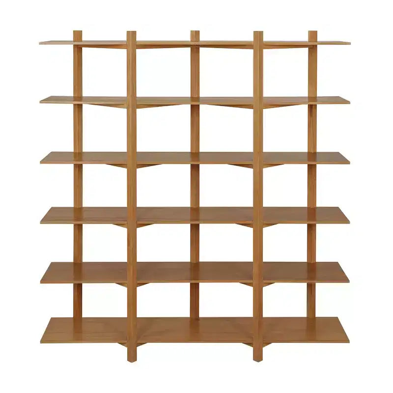 Christopher Knight Home Elliot Modern Wood 6-Tier Open Display Storage Shelf Bookcase