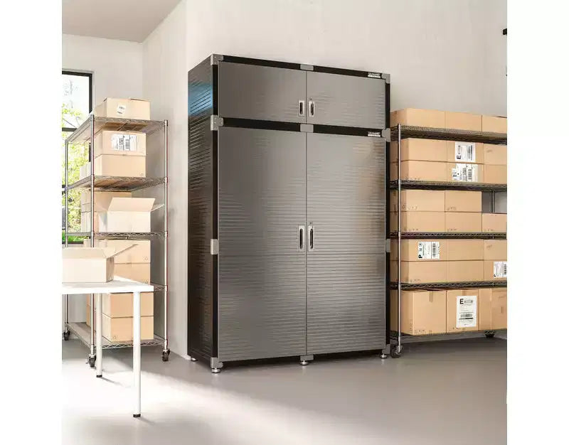 Seville Classics UltraHD extra brede opbergkastenset van 2 stuks, 60 x 24