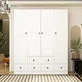 Armadio guardaroba indipendente grande 59W bianco