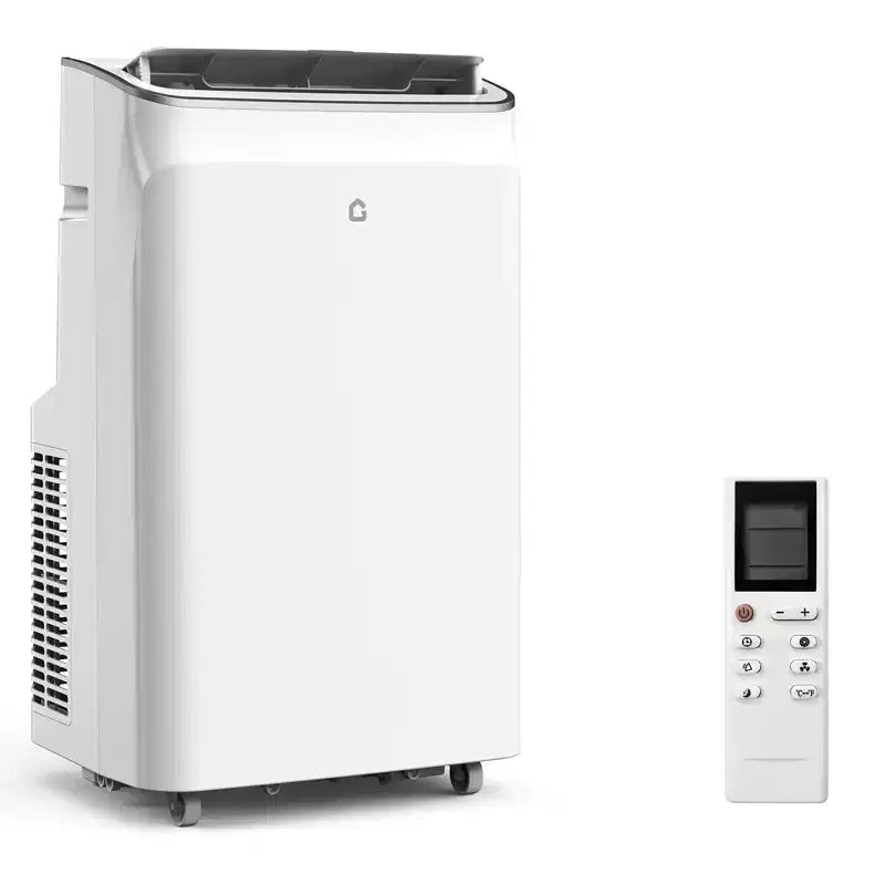 Przenośny klimatyzator 15 000 BTU, jednostka klimatyzacyjna 3 w 1 z osuszaczem i wentylatorem, trybem uśpienia, pilotem i panelem LED, chłodzi pomieszczenia o powierzchni 850 stóp kwadratowych, cichy