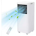 8K BTU Portable Air Conditioner - 3-in-1 Cooling, Dehumidifier & Fan for 350 Sq Ft with Sleep Mode & 1-Year Warranty