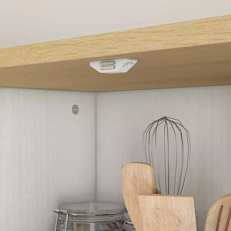 HOMCOM vrijstaande keukenkast van 67 inch, opbergkast met 4 deuren, verstelbare planken en deuren