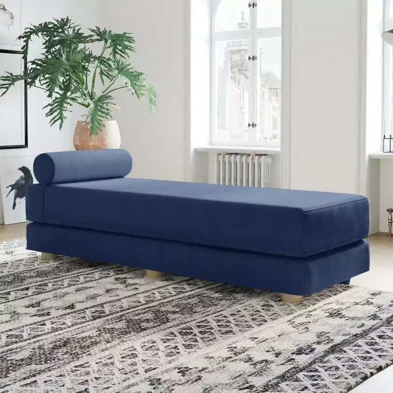 Daybed / Fold-Out Queen-Size Sleeper - Microvelvet