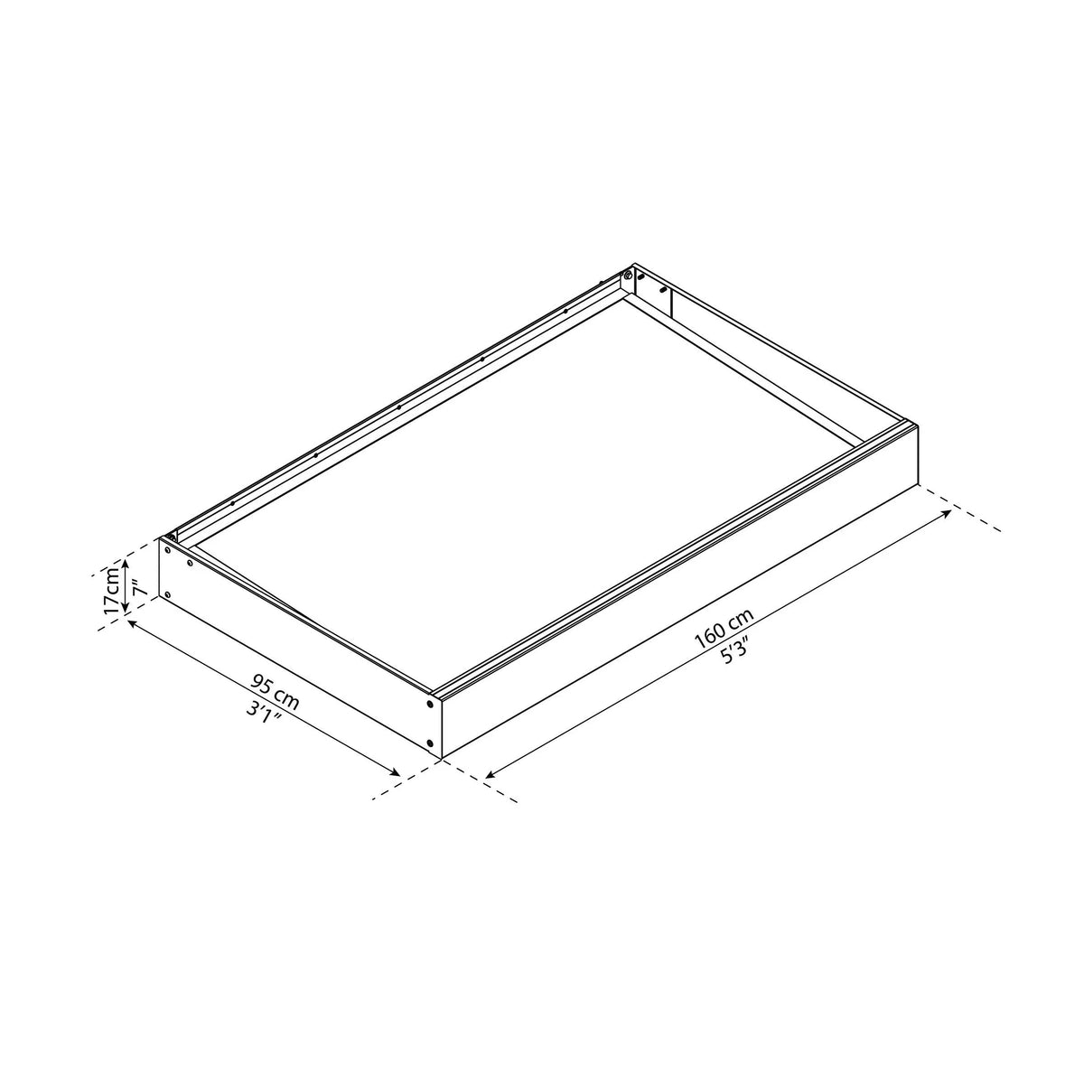Auvent gris Sophia de 3 pi pour porte et fenêtre, transparent