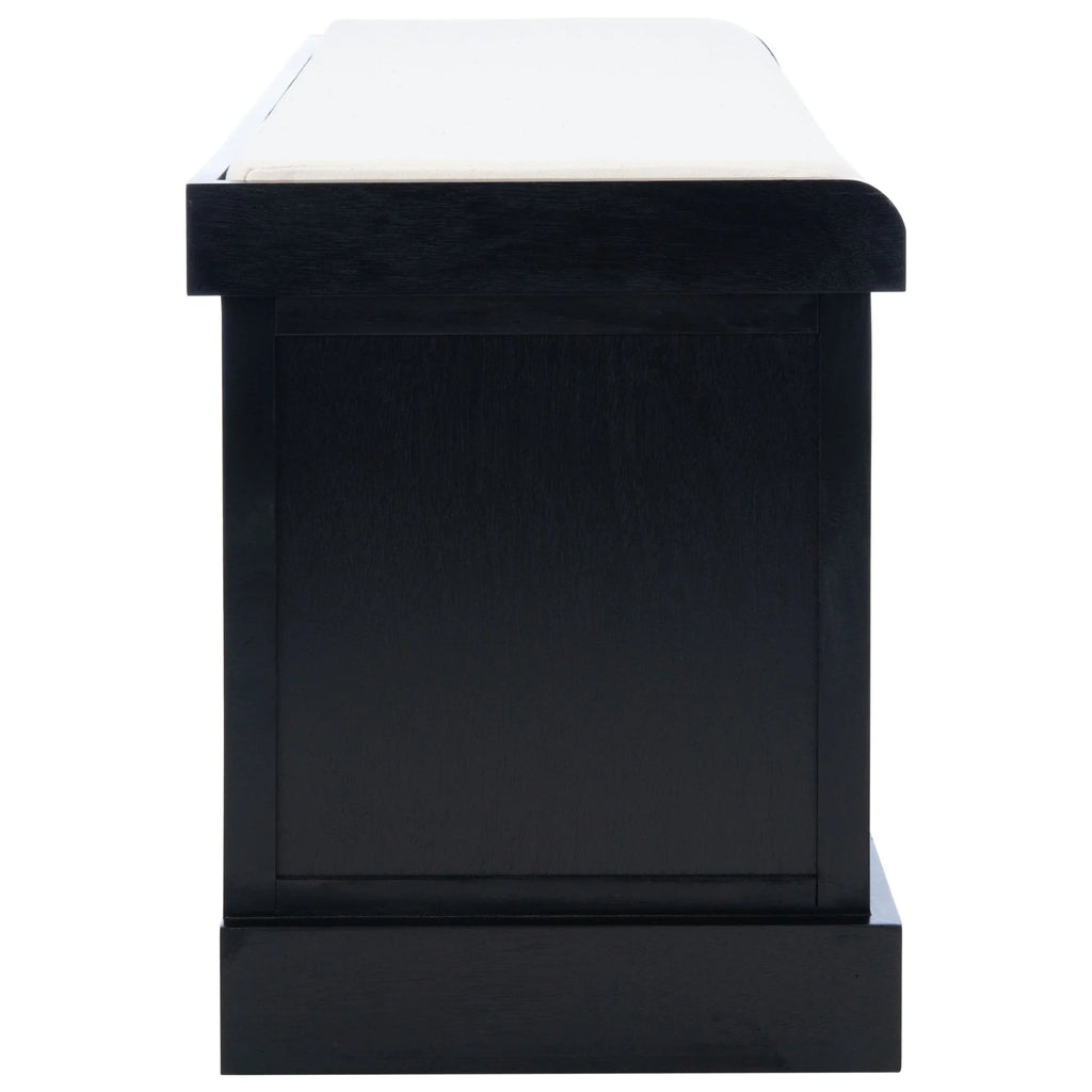 Banco de almacenamiento SAFAVIEH Fiorello con 3 cajones y cojín - 47.3 W x 15 L x 19 H - 47Wx15Dx19H