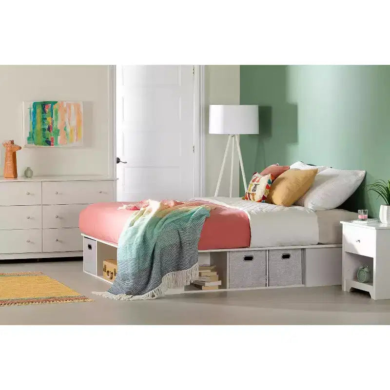 HomeStock-opbergbedden van spaanplaat met bedframe