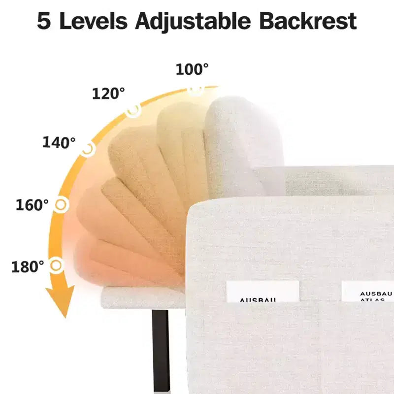 2-in-1-Ausziehsofa mit Stauraum und Ottomane, Chenille-Ecksofa mit USB-Anschlüssen für das Wohnzimmer
