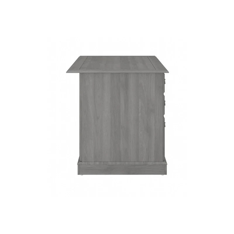 Bush Furniture Saratoga vezetői íróasztal fiókokkal és tárolóhellyel