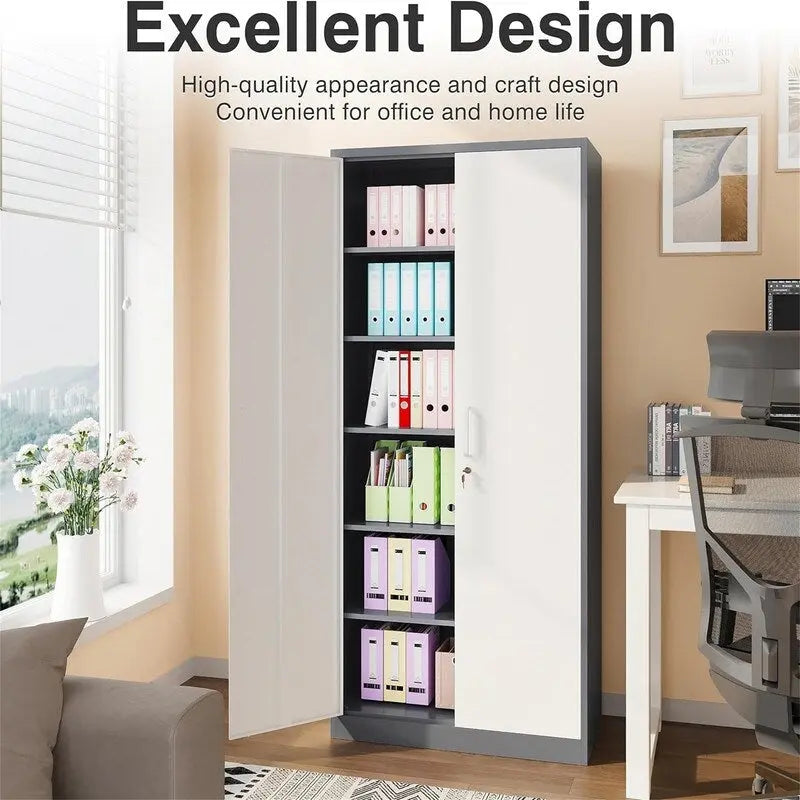 Armoire de rangement métallique pour garage