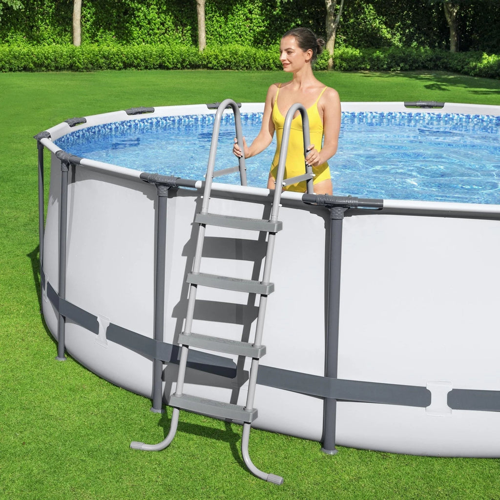 Bestway Steel Pro MAX rond bovengronds zwembad met pomp en afdekzeil