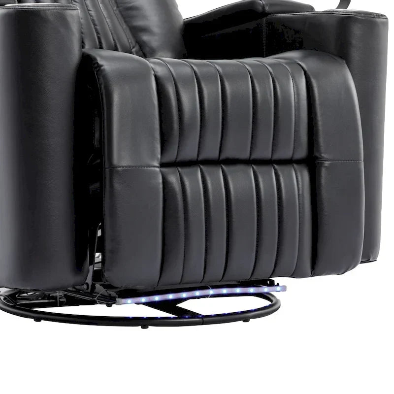 Multifunctional 270 Swivel Home Theater Power Recliner