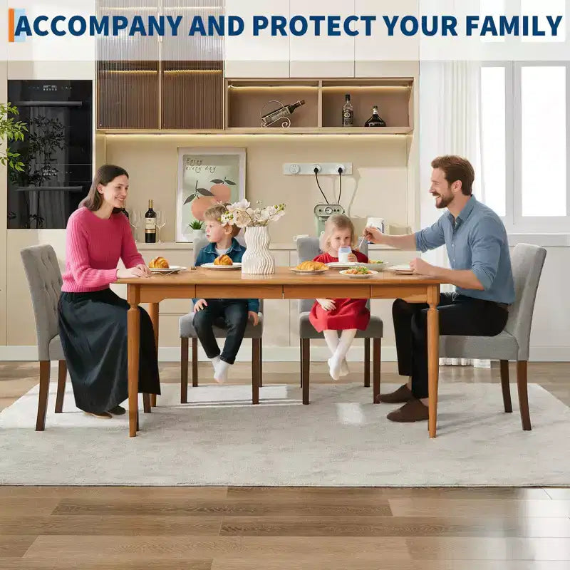 Juego de 6/4 sillas de comedor Parsons con capitonado de botones, sillas de cocina de tela tapizada con patas de madera y asientos acolchados, muebles para salón y cocina