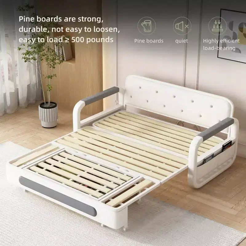 Luck Live Modern 62.2in. sleeper sofa Multifunctional Storage Sofa Bed