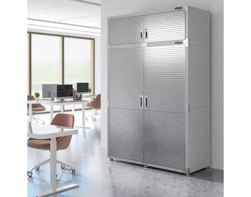 Seville Classics UltraHD extra brede opbergkastenset van 2 stuks, 60 x 24