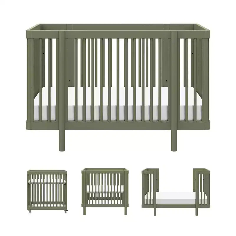 Babyletto Pogo 8-in-1 Convertible Crib with All-Stages Conversion Kits